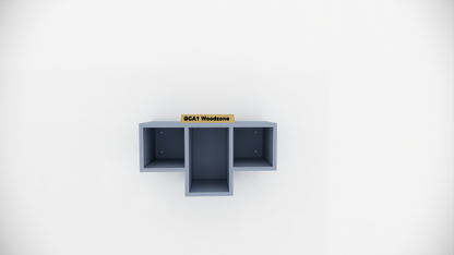 Designer Multi Cube Wall Mounted Storage Display Shelf for Living Room